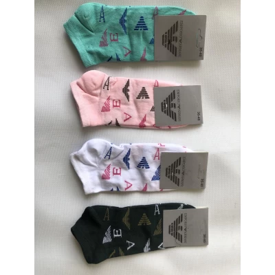 Носки ARMANI ликра хлопок патики 36-40 ( низкие ). Цвет : ассорти. Производство Турция Носки ARMANI ликра хлопок патики 36-40 ( низкие ). Цвет : ассорти. Производство Турция