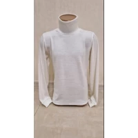 Водолазка вискоза молоко Разм 32-40