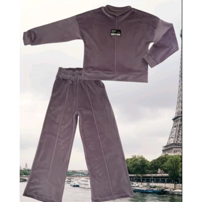 Костюм велюр королевский подросток Разм 34-40