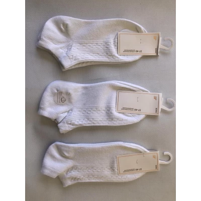 Носки ШУГУАН ликра хлопок ажурная сетка 37-40 . Цвет : белый Носки ШУГУАН ликра хлопок ажурная сетка 37-40 . Цвет : белый