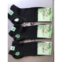 Носки Бамбук полусредний 41-44 в чёрном цвете Производство Турция