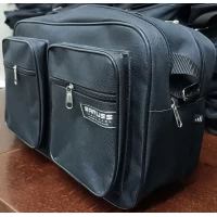 Сумка шахтерка 209 На два центральных отделения, Размер 22х34х13см