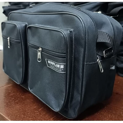 Сумка шахтерка 209 На два центральных отделения, Размер 22х34х13см