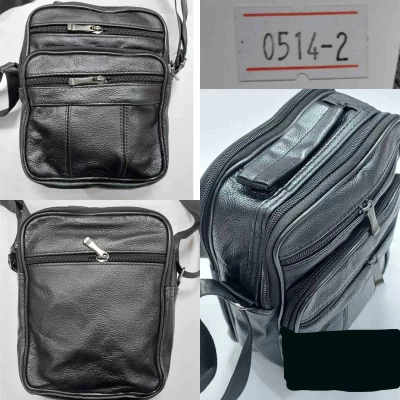 Сумка мужская кожа 18х21.5х12см