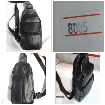 Сумка слинг "Индия" кожа