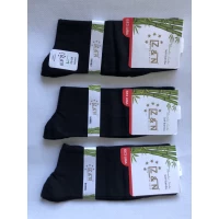 Носки ZN ликра бамбук мужские 40-44 . Цвет : черный . Производство: Турция