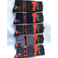 Носки ZN ликра хлопок мужские 41-44. Цвет : ассорти . Производство Турция