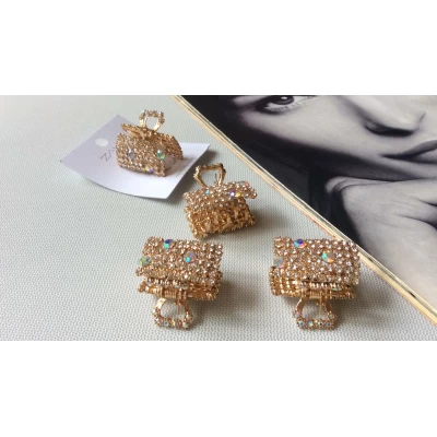 Краб металл, объемный, 3 см