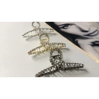 Краб металл, стразы, 12 см