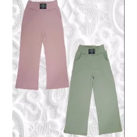 Подростковые штаны Палаццо с карманами  Полотно рубчик Разм 34-40