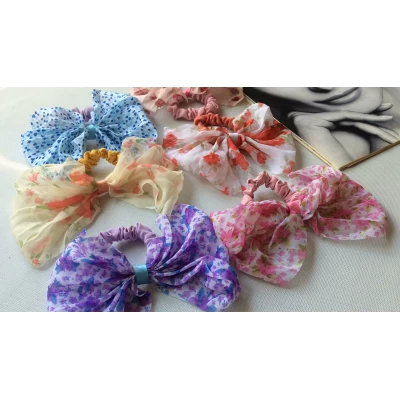 Резинка, нежный бант