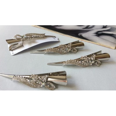 Заколка стрела, серебро, 13 см Заколка стрела, серебро, 13 см