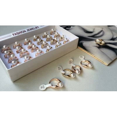 Колечки жемчуг