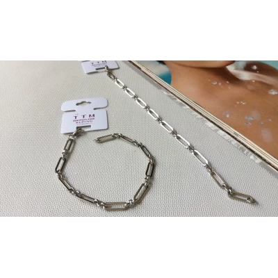 Браслет серебро, 19 см Браслет серебро, 19 см