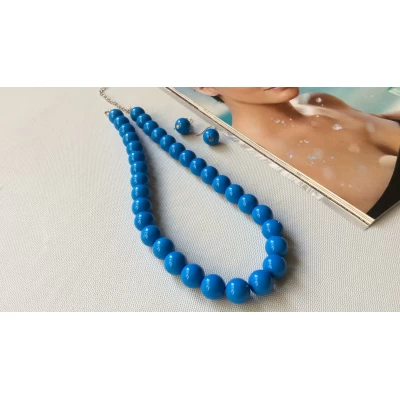 Набор бусы и серьги, длина 50 см Набор бусы и серьги, длина 50 см