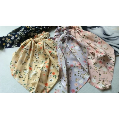 Резинка твилли, нежные цветы, длина 30 см