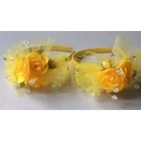 Обруч цветы, в ассортименте