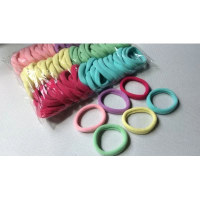 Резинка бесшовная, нежные тона, диам 4 см