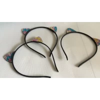 Обруч детский, ушки кошки 