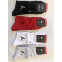 Носки NIKE ликра хлопок средняя мужская 42-45  Джордан . Цвет : ассорти. Производство Турция