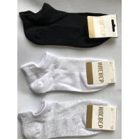 Носки КЛЕВЕР ликра патик сетка 36-40 с язычком !! Цвет : ассорти