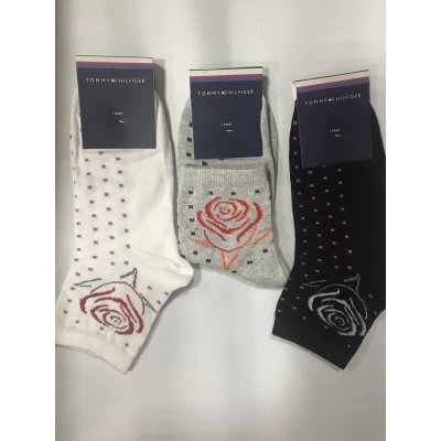 Носки TOMMY HILFIGER ликра женская ( розы ). Размер 36-40 Носки TOMMY HILFIGER ликра женская ( розы ). Размер 36-40