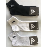 Носки ADIDAS ликра средняя сетка мужская 40-45. Цвет : ассорти