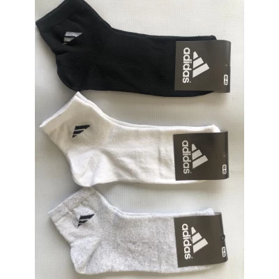 Носки ADIDAS ликра средняя сетка мужская 40-45. Цвет : ассорти