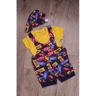 Песочник+футболка+кепка Разм 24-26-28