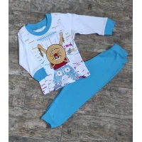 Пижама интерлок Производитель Турция Разм 1-2-3 года