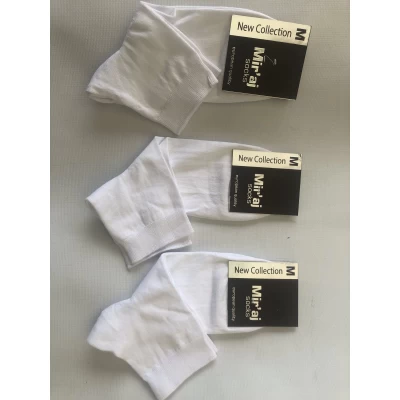 Носки MIRAG хлопок средние женские 36-40. Цвет : белый. Производство Турция Носки MIRAG хлопок средние женские 36-40. Цвет : белый. Производство Турция