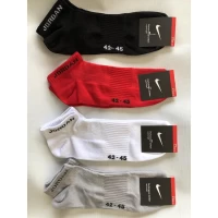 Носки JORDAN ликра хлопок патики ( низкие ) сетка 42-45 . Цвет : ассорти. Производство Турция