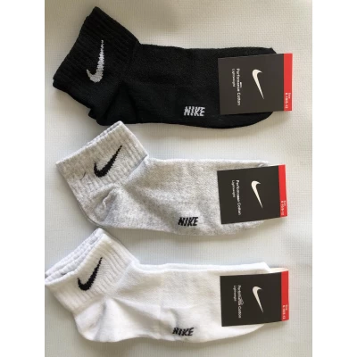 Носки NIKE ликра хлопок полусредняя сетка 36-40. Цвет : ассорти. Производство Турция Носки NIKE ликра хлопок полусредняя сетка 36-40. Цвет : ассорти. Производство Турция