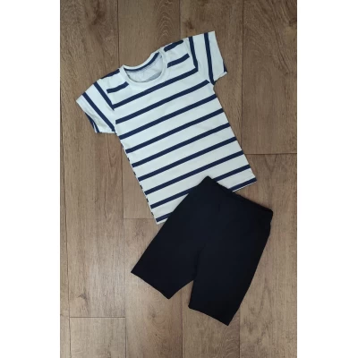 Футболка+трессы фуликра Разм 28-34 Цвет синий