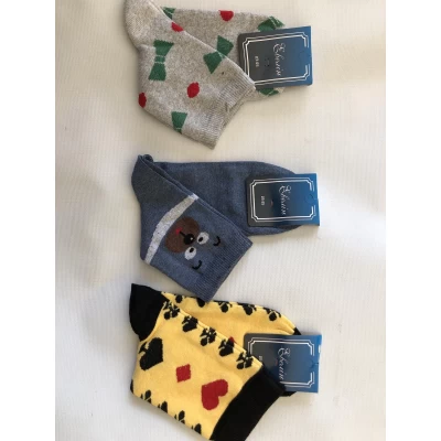 Носки ЭВЕЛИН ликра хлопок средние 36-40 рисунок Цвет : ассорти Носки ЭВЕЛИН ликра хлопок средние 36-40 рисунок Цвет : ассорти