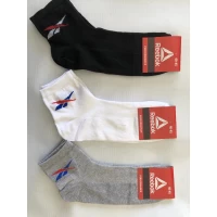 Носки REEBOK ликра средняя сетка мужская 40-45. Цвет : ассорти
