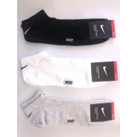 Носки NIKE ликра хлопок патик ( низкие ) сетка мужская 42-45. Цвет : ассорти. Производство Турция