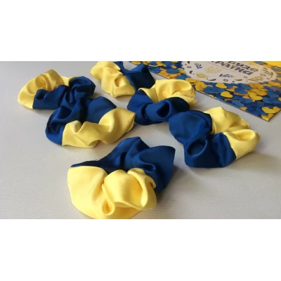 Резинка объемная, атлас, диам 12 см