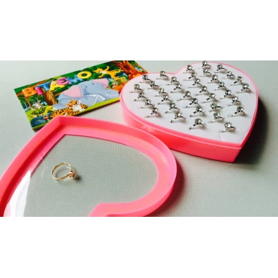 Колечки детские, серебро