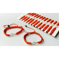 Браслет, нить, крестик