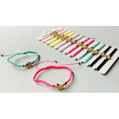 Браслетик нить, микс