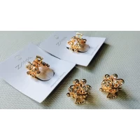 Краб металл, мини, 1 см