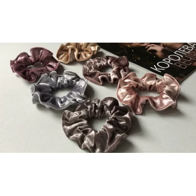 Резинка велюр, Айс, диам 10 см