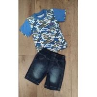 Футболка+джинсовые бриджи Производитель Турция Рост 86-92-98 см