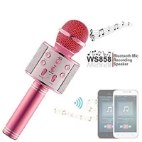 Микрофон WS-858 WSTER PINK Микрофон WS-858 WSTER PINK