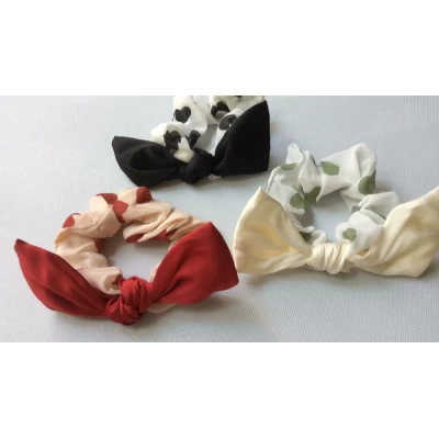 Резинка объемная, бантик