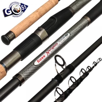 КАРПОВОЕ УДИЛИЩЕ GOSS NAVIGATORS METALLIC GRAY 120-180G 3,9М