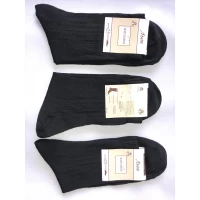 Носки Лён мужской Размеры : 25; 27; 29. Цвет : черный