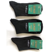 Носки ЖИТОМИР ликра хлопок мужские . Размеры : 25-27; 27-29; 29-31 . Цвет : черный