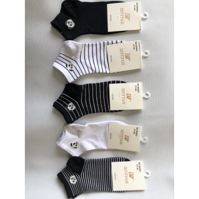 Носки ШУГУАН ликра хлопок патик ( низкие ) 37-40 ( панды ) . Цвет : ассорти Носки ШУГУАН ликра хлопок патик ( низкие ) 37-40 ( панды ) . Цвет : ассорти